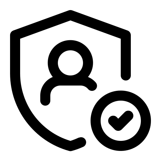 Icon of data protection.